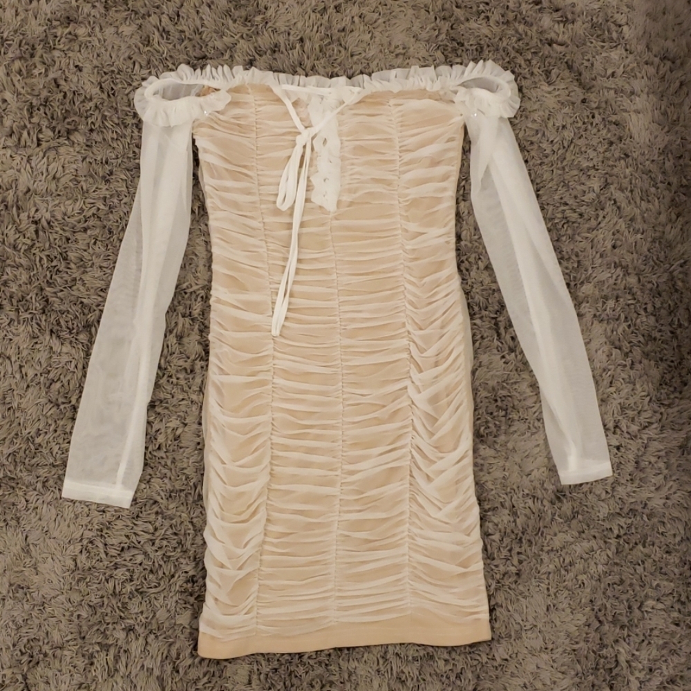 Fashion Nova Maura Mesh Dress